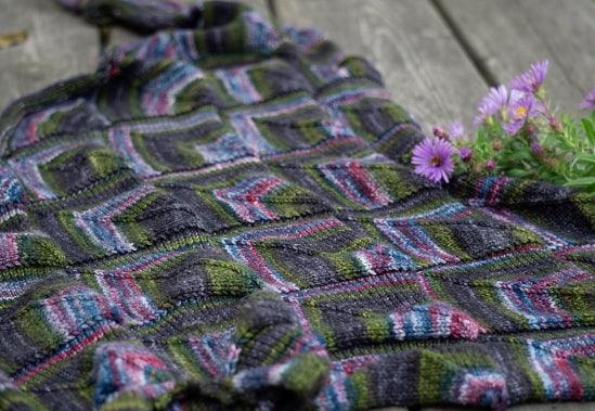 Comment tricoter une bordure modulaire - Les Laines Biscotte Yarns