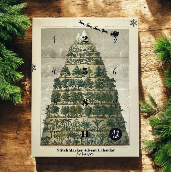 Firefly Notes Stitch Marker Advent Calendar 2025 Les Laines Biscotte