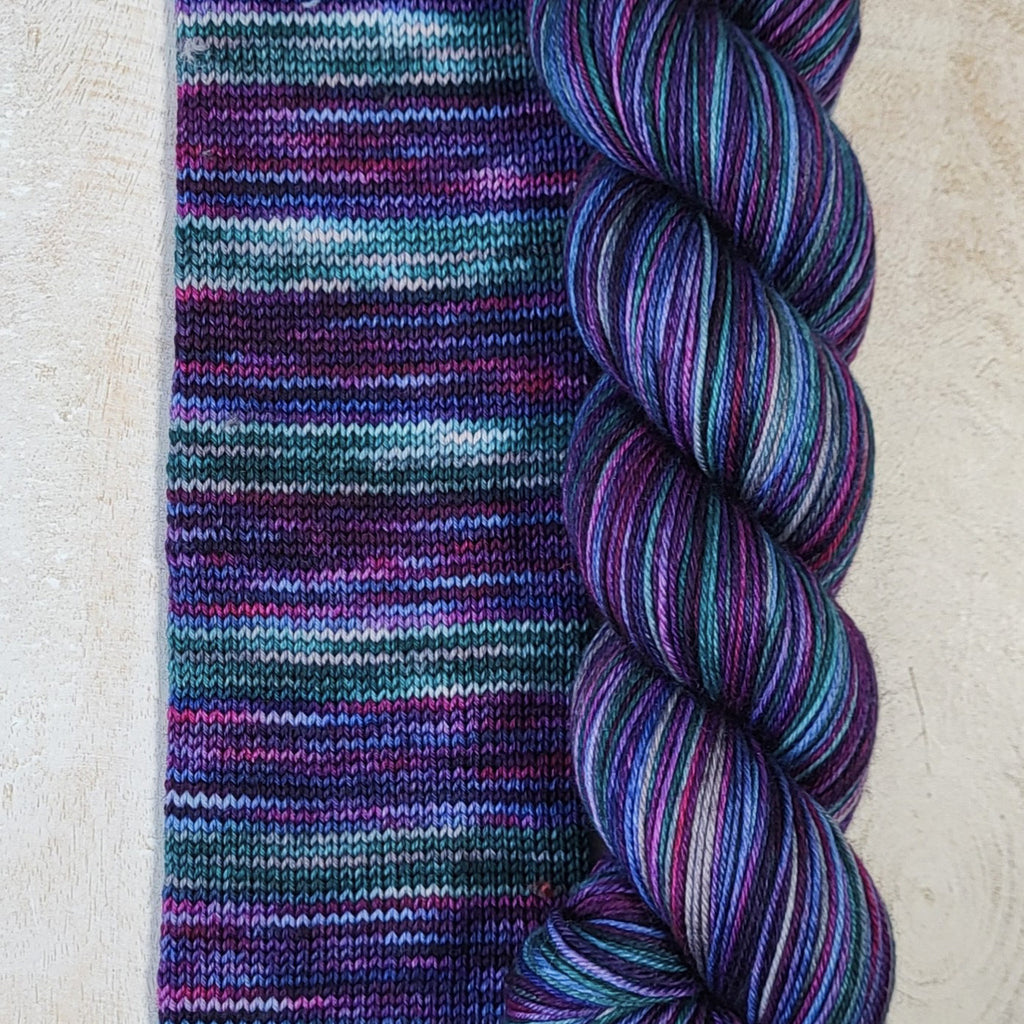 Hand-dyed yarns BIS-SOCK LILY PAD