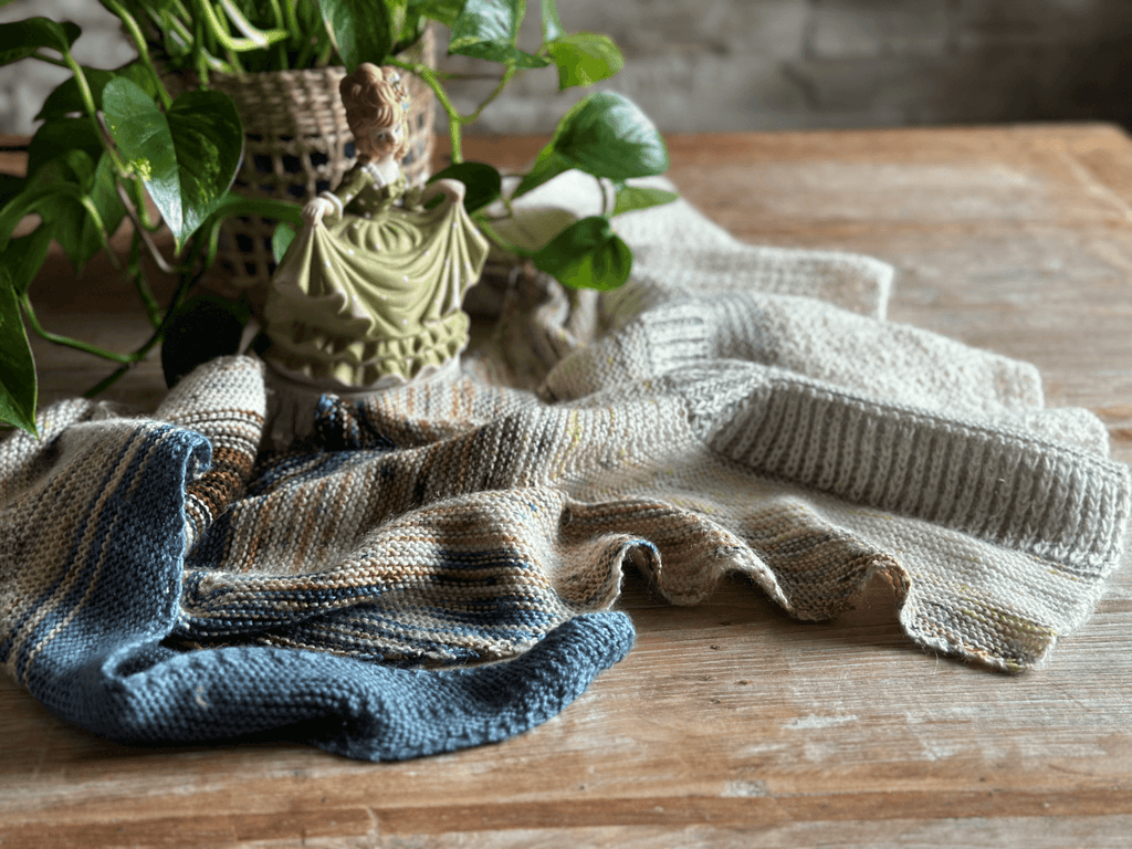 Poussière de Fée Shawl | Knitting kit - Les Laines Biscotte Yarns