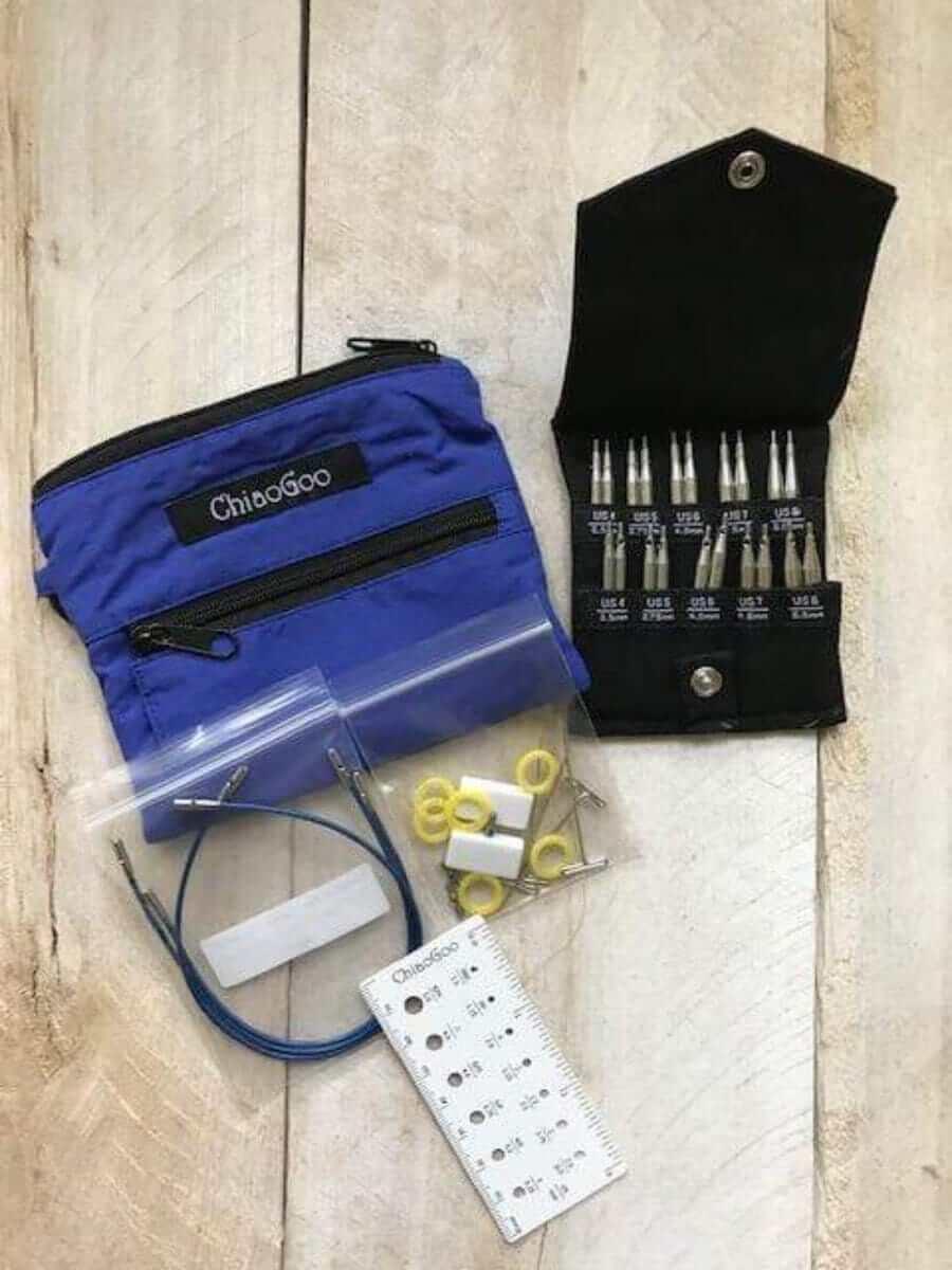 Set Twist Shorties S, les aiguilles circulaires interchangeables de Set Twist Shorties S, les aiguilles circulaires interchangeables de