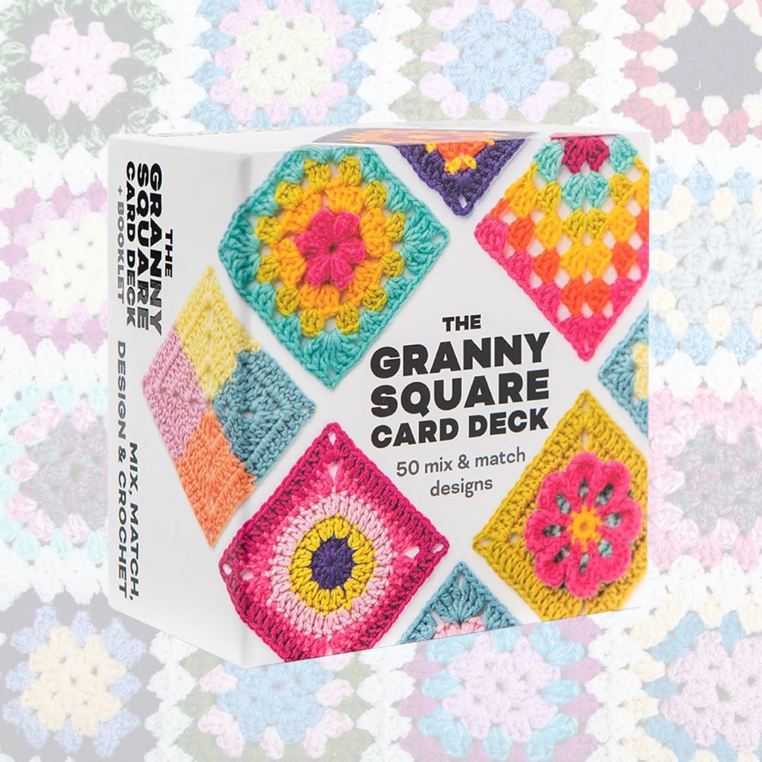 Jeu De 50 Cartes Granny Square Pour Crochet - Avec Livret Explicatif Et Modèles - Cadeau Créatif Pour Crocheteuses
