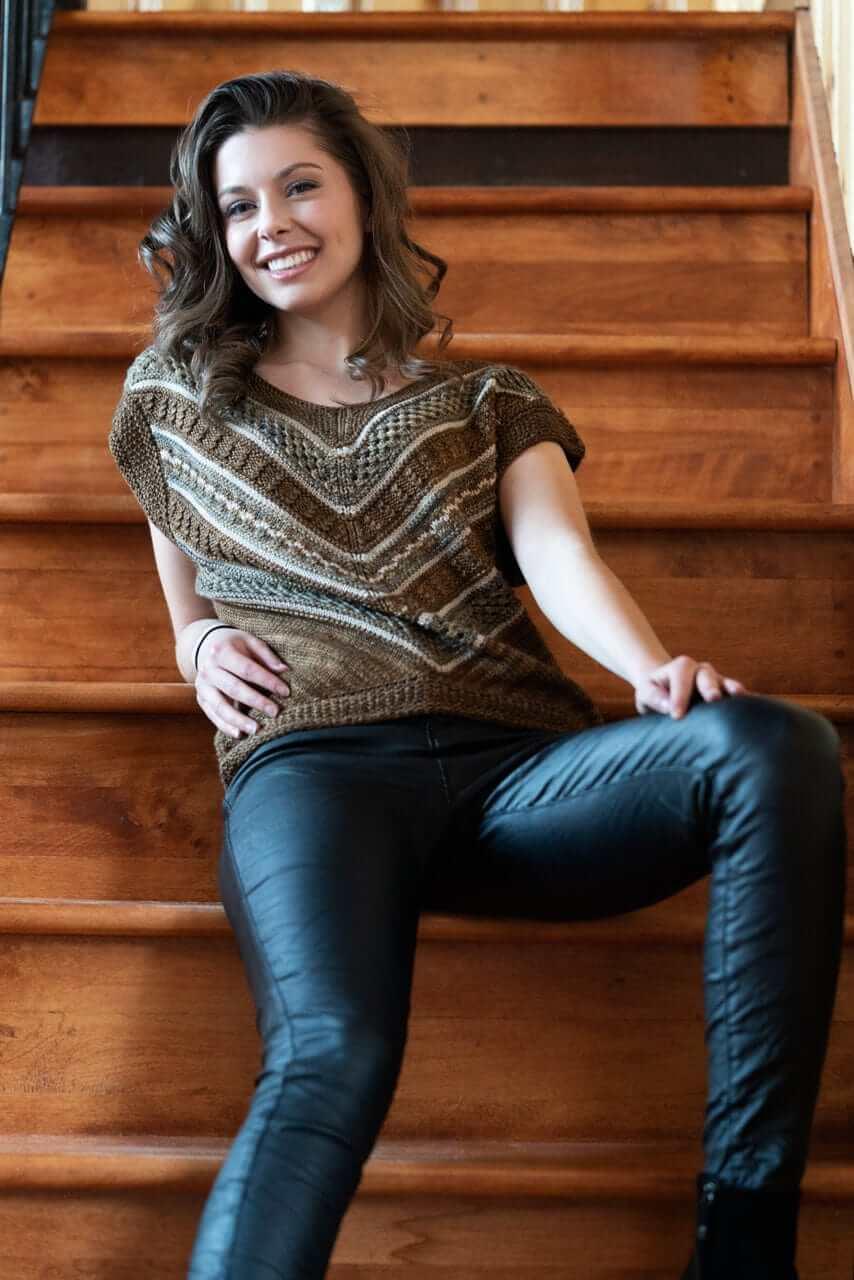 Gilet Tricot Câble A Kind Of Guise - Laine, Col Haut, Taille XL, Marron - Neuf Avec Étiquettes