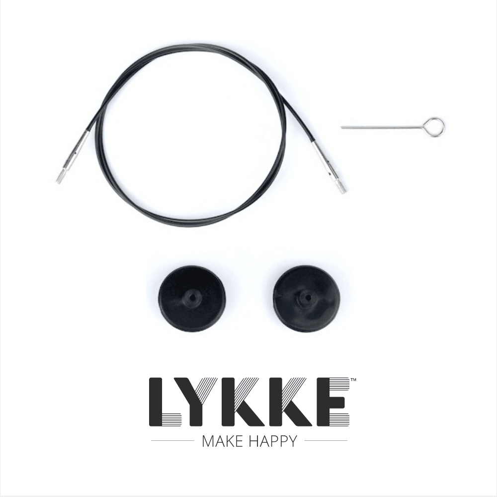 LYKKE Interchangeable cables for 3.5" needles size - Les Laines Biscotte Yarns