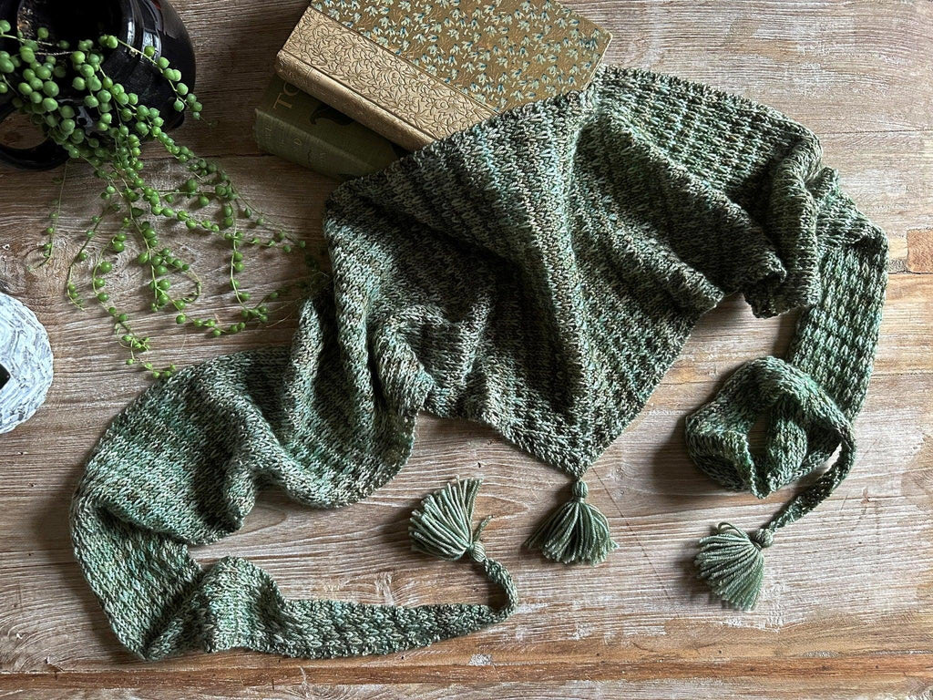 How to knit a scarf without a pattern - Les Laines Biscotte Yarns