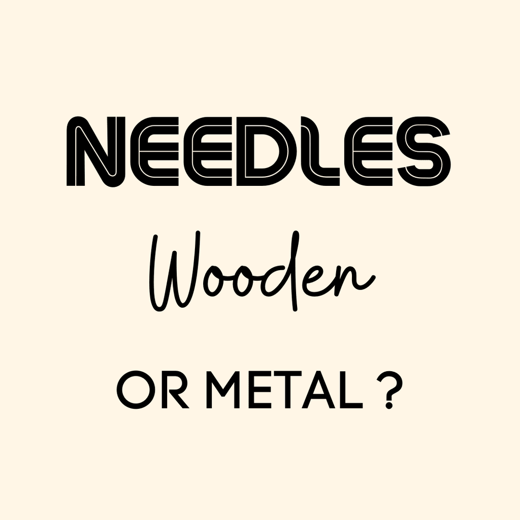 knitting needles : wooden or metal?