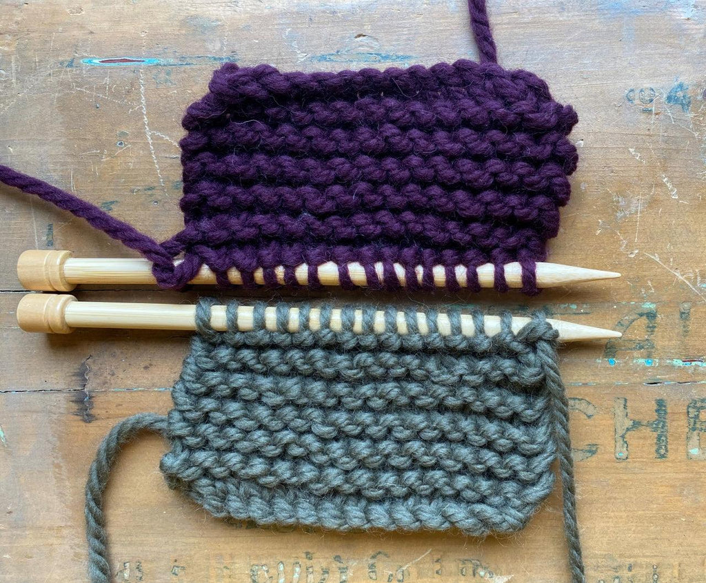 Knitting tutorial video - Grafting (or kitchener stitch) method explained