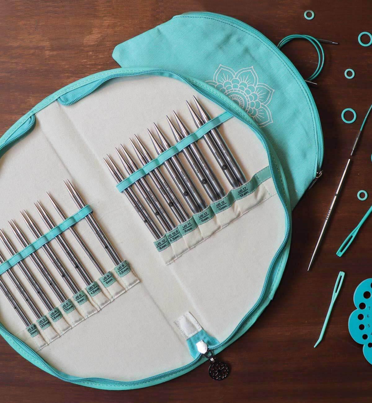Mindful knitting needles collection - Les Laines Biscotte Yarns