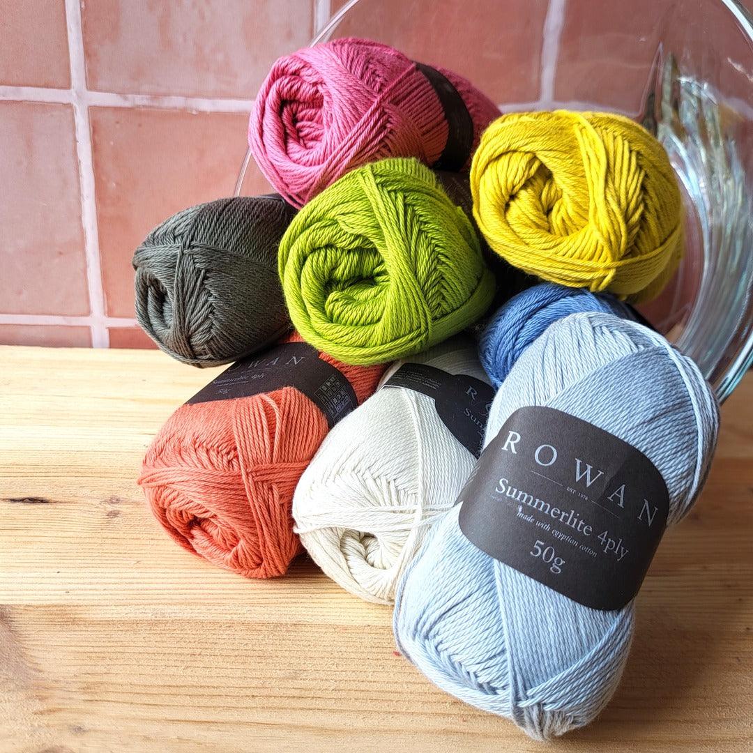 Rowan - Summerlite 4ply - Les Laines Biscotte Yarns