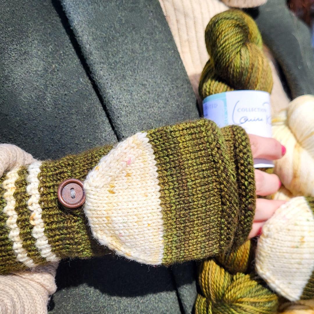 Sock Mittens | knitting pattern and knitting kits - Les Laines Biscotte Yarns