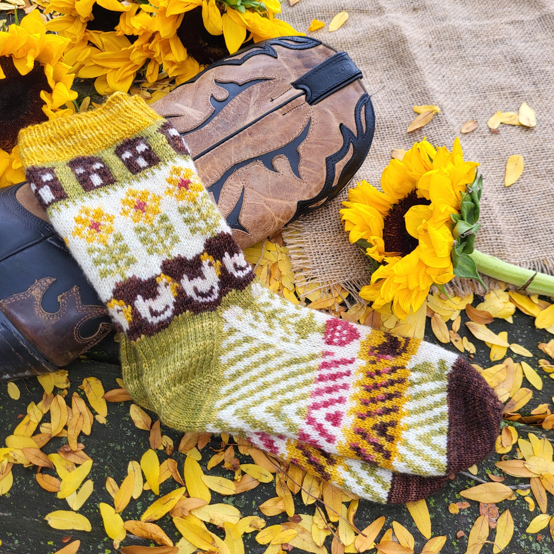Friends in Low Places Socks | Knitting pattern and Optional Limited Edition kits