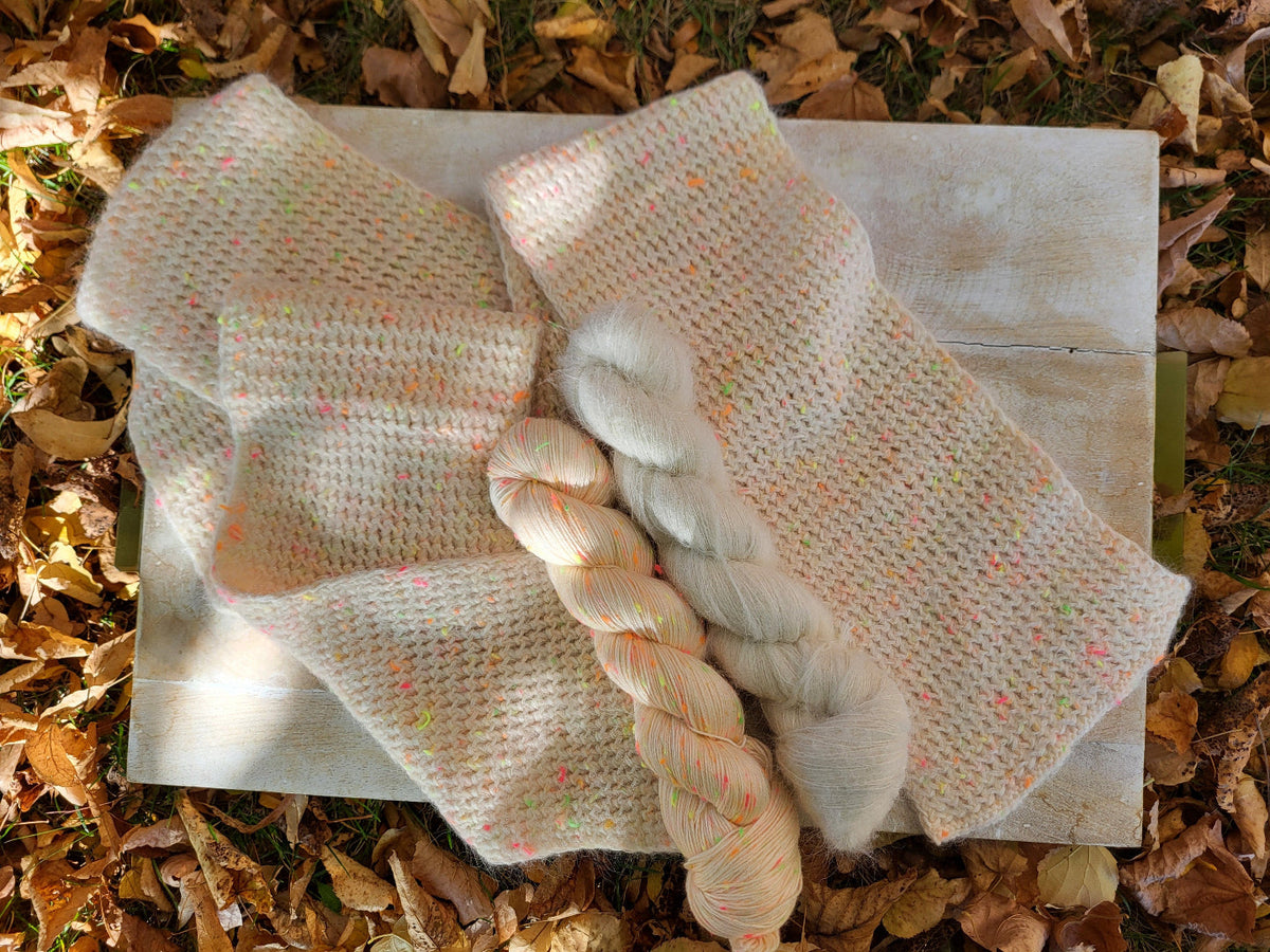 Bling Scarf | Knitting pattern and Optional Kits