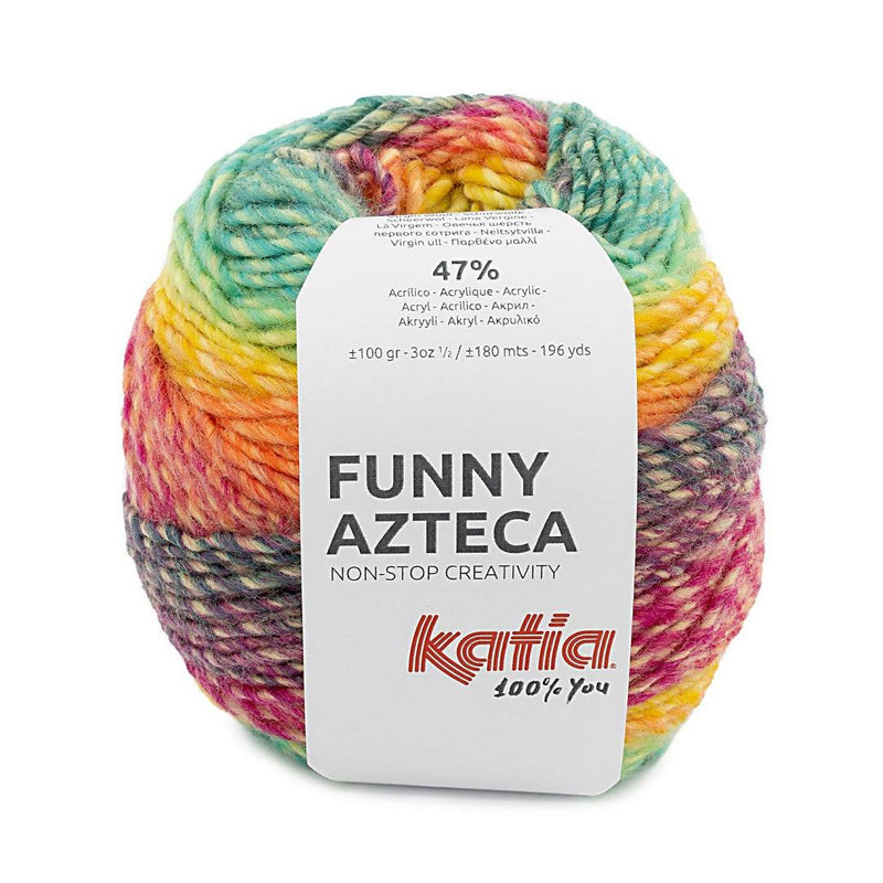 Funny Azteca - KATIA - Les Laines Biscotte Yarns