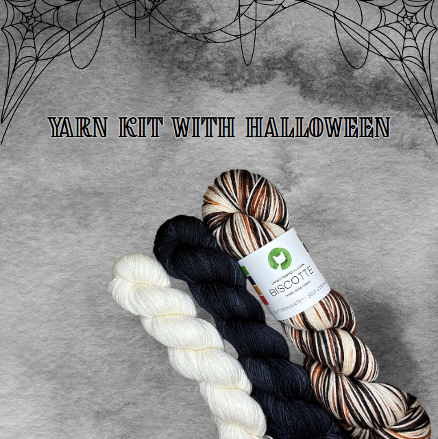 HalloWeb Socks | Knitting pattern and Optional kits