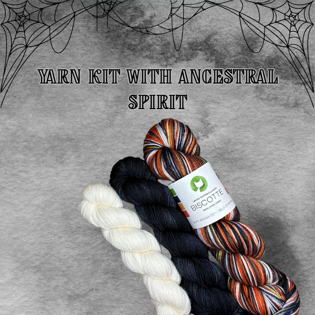 HalloWeb Socks | Knitting pattern and Optional kits