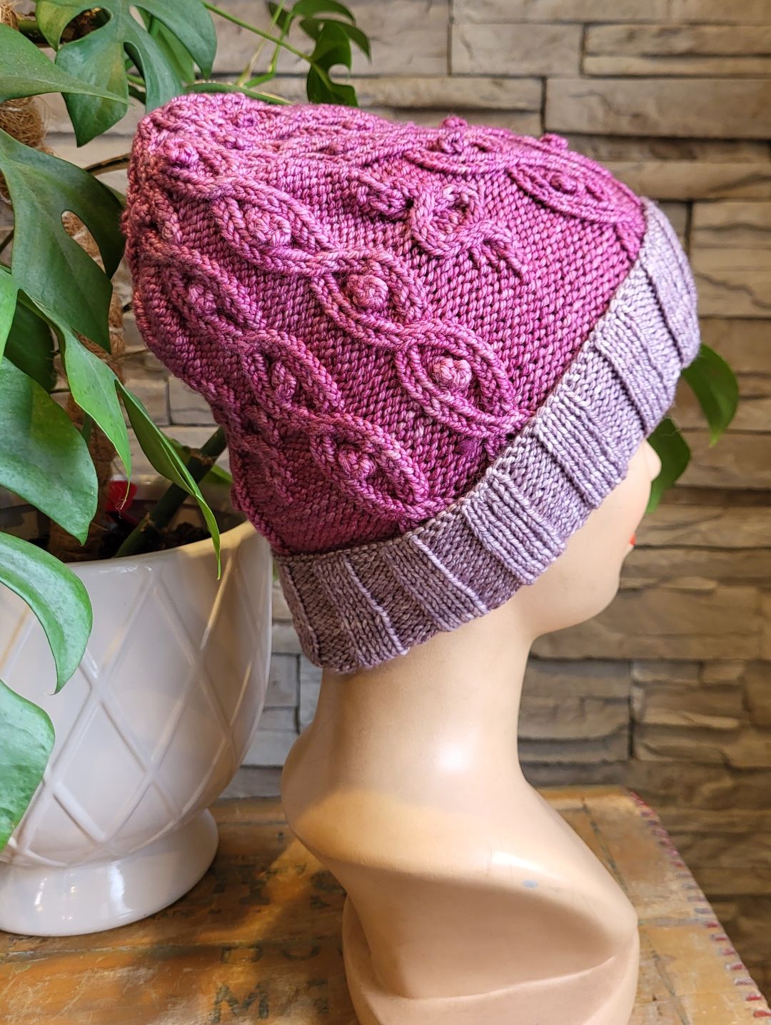 Courage Hat | Free Knitting pattern and Optional kit
