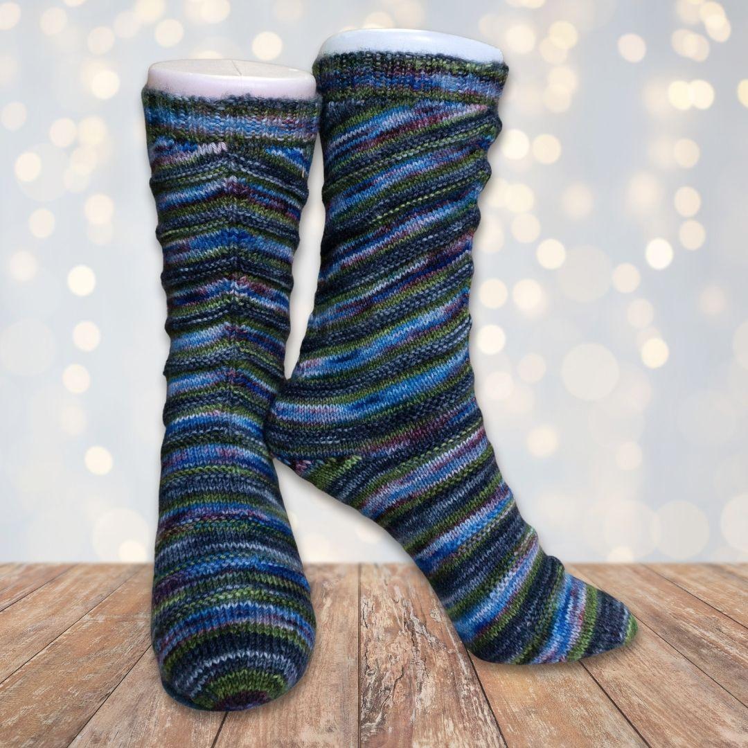 Tipsor Sock - Knitting pattern – Les Laines Biscotte Yarns