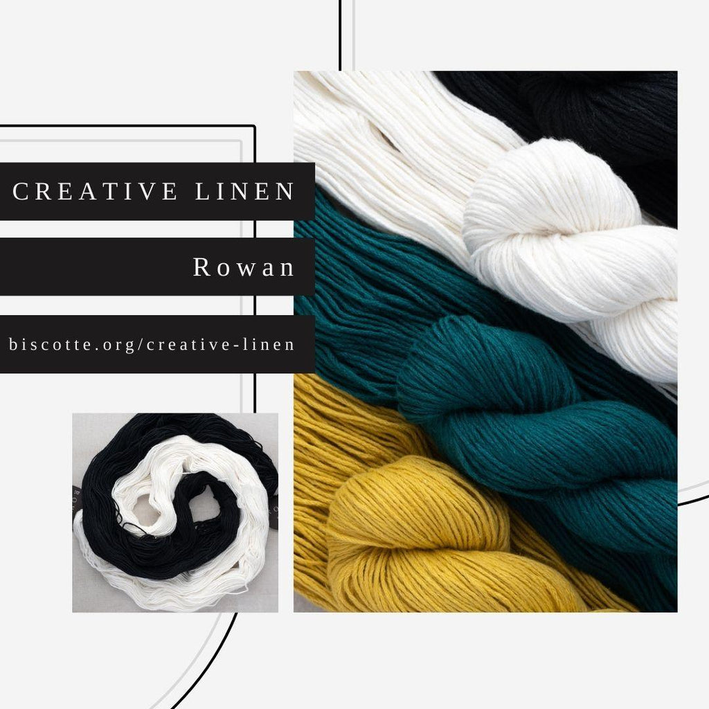 Creative Linen - Rowan - Les Laines Biscotte Yarns