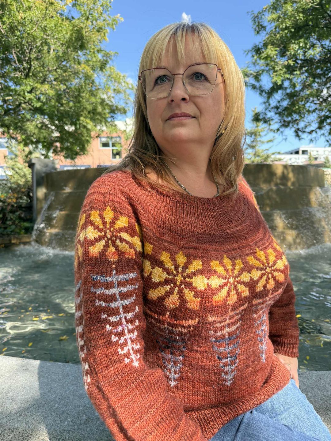 Tithonia Sweater | Knitting pattern and Optional kits