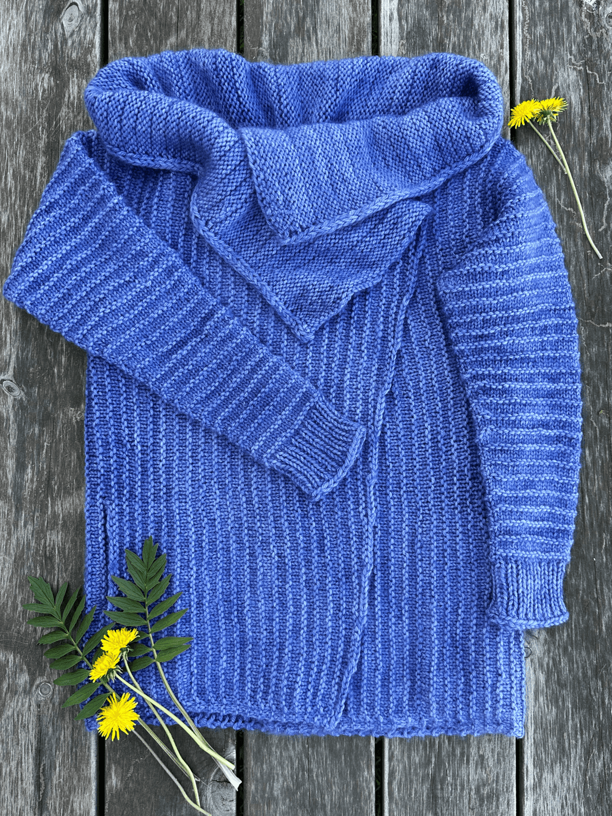 Silva cardigan Knitting kit