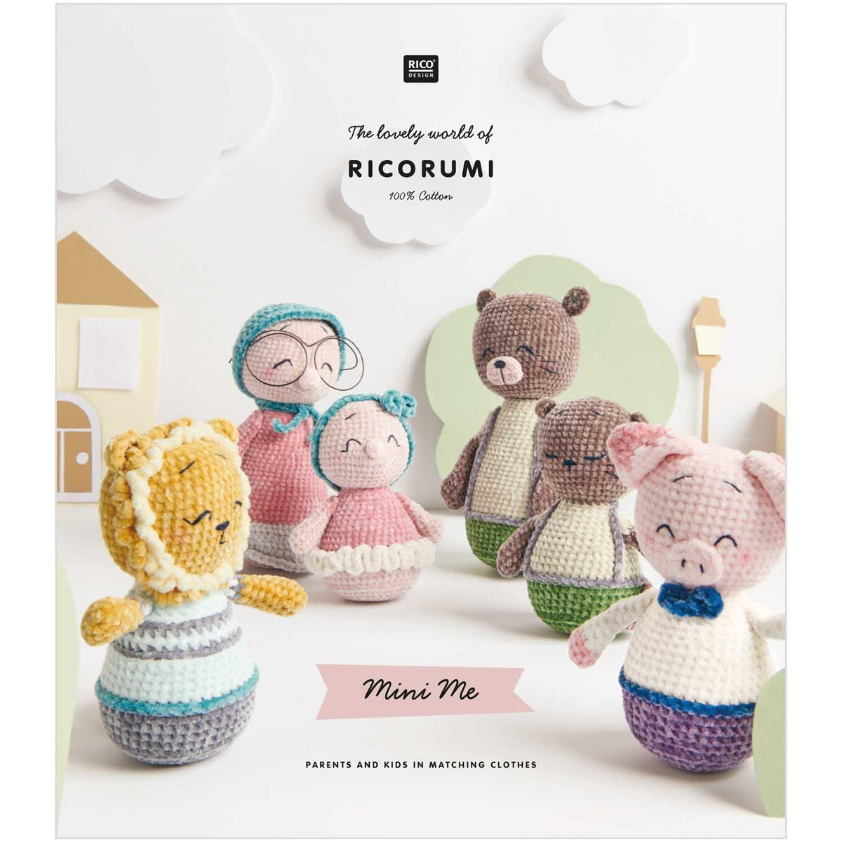 Ricorumi Nilli Nilli Mini Me Book - Les Laines Biscotte Yarns