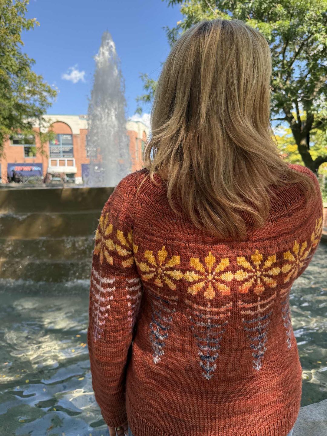 Tithonia Sweater | Knitting pattern and Optional kits