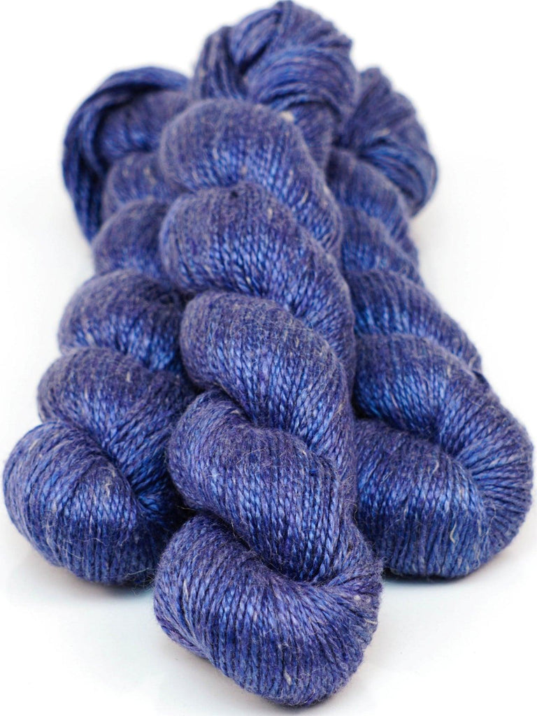 Hand-dyed yarn made of silk & Seacell ALGUA MARINA BELLE BRUME