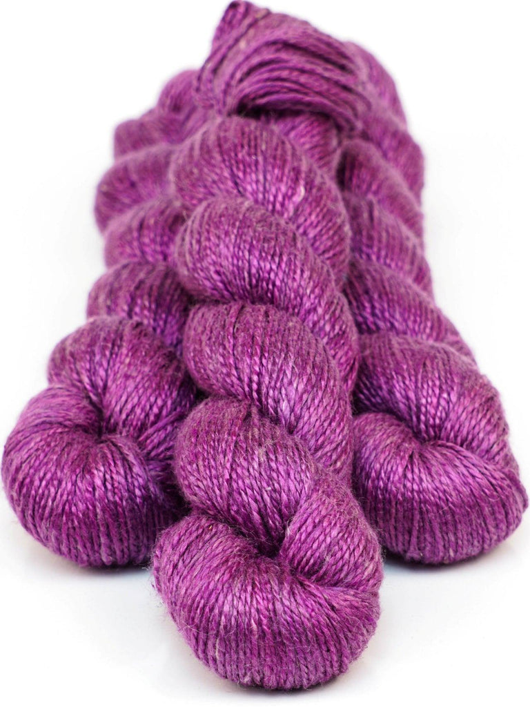 Hand-dyed yarn made of silk & Seacell ALGUA MARINA CHARDON