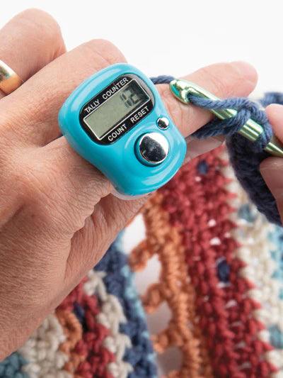 Annie's Electronic Row Counter Ring - Les Laines Biscotte Yarns