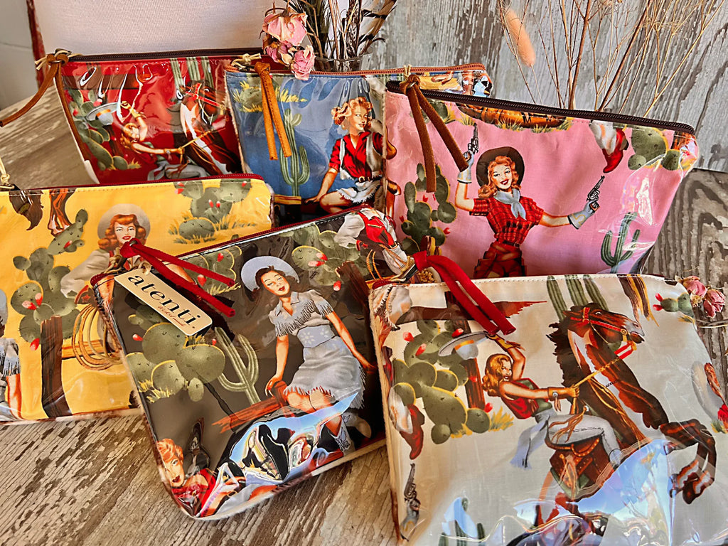 Pochette d'accessoire Cowgirl « Western »