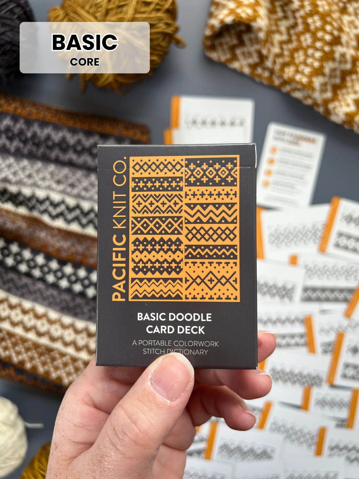 Doodle Card Deck for Knitters by Pacific Knit Co