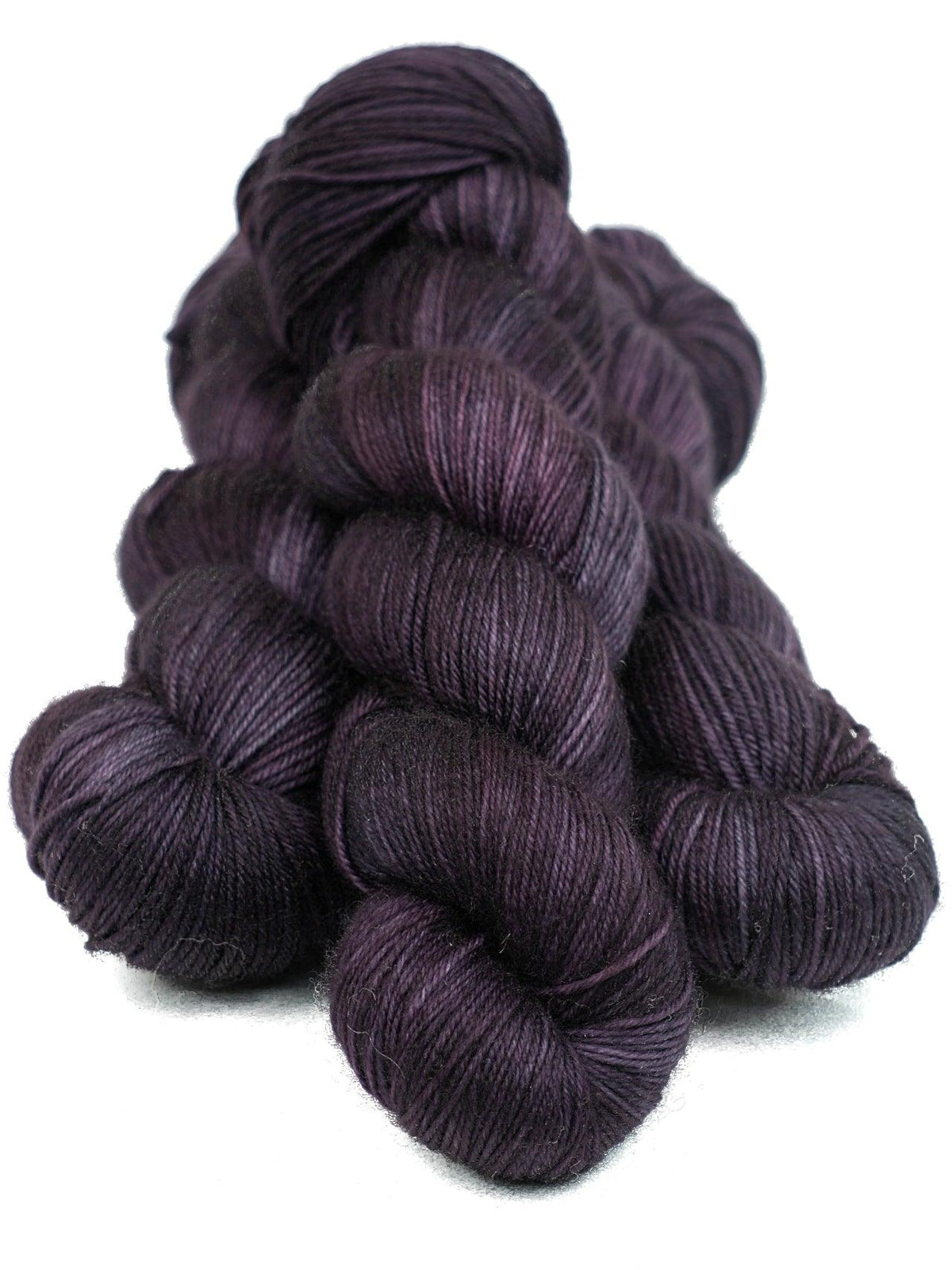 Hands-Dyed yarns BIS-SOCK AUBERGINE