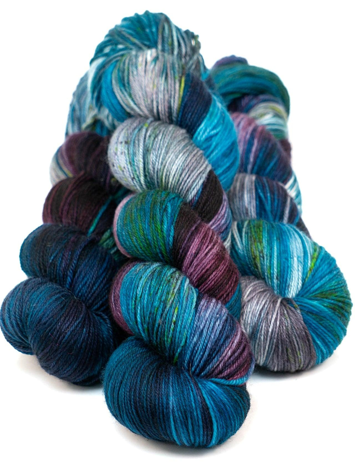 Hand-dyed Sock Yarn - BIS-SOCK AURORE BORÉALE