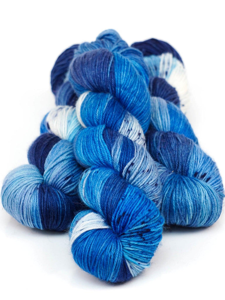 Étoffe de laine grain de poudre - Bleu majestueux vendu au mètre