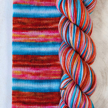 Hand-dyed yarn BIS-SOCK CALIFORNIA SUNSHINE