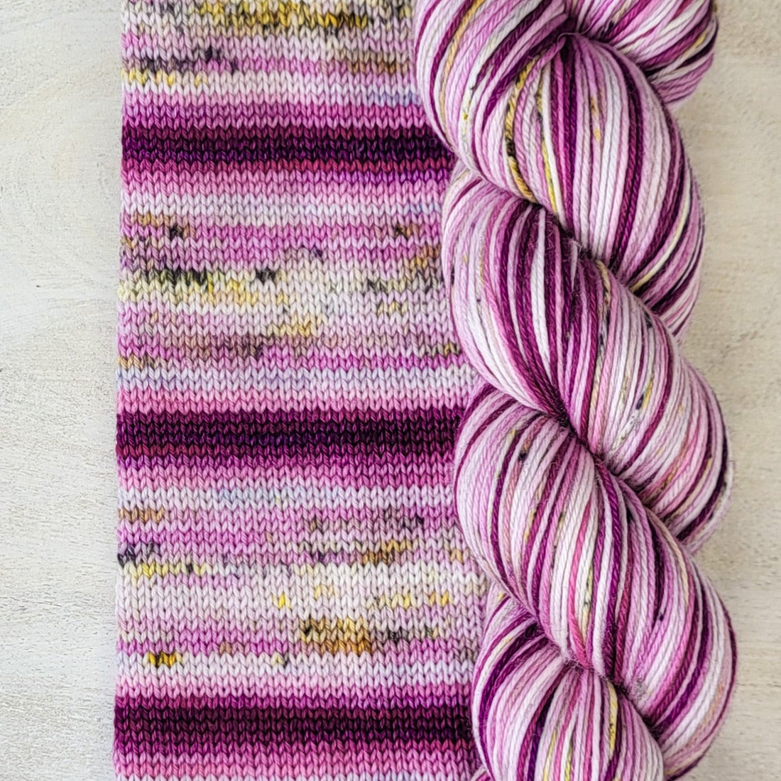 Hand-dyed yarns BIS-SOCK DEWBERRY