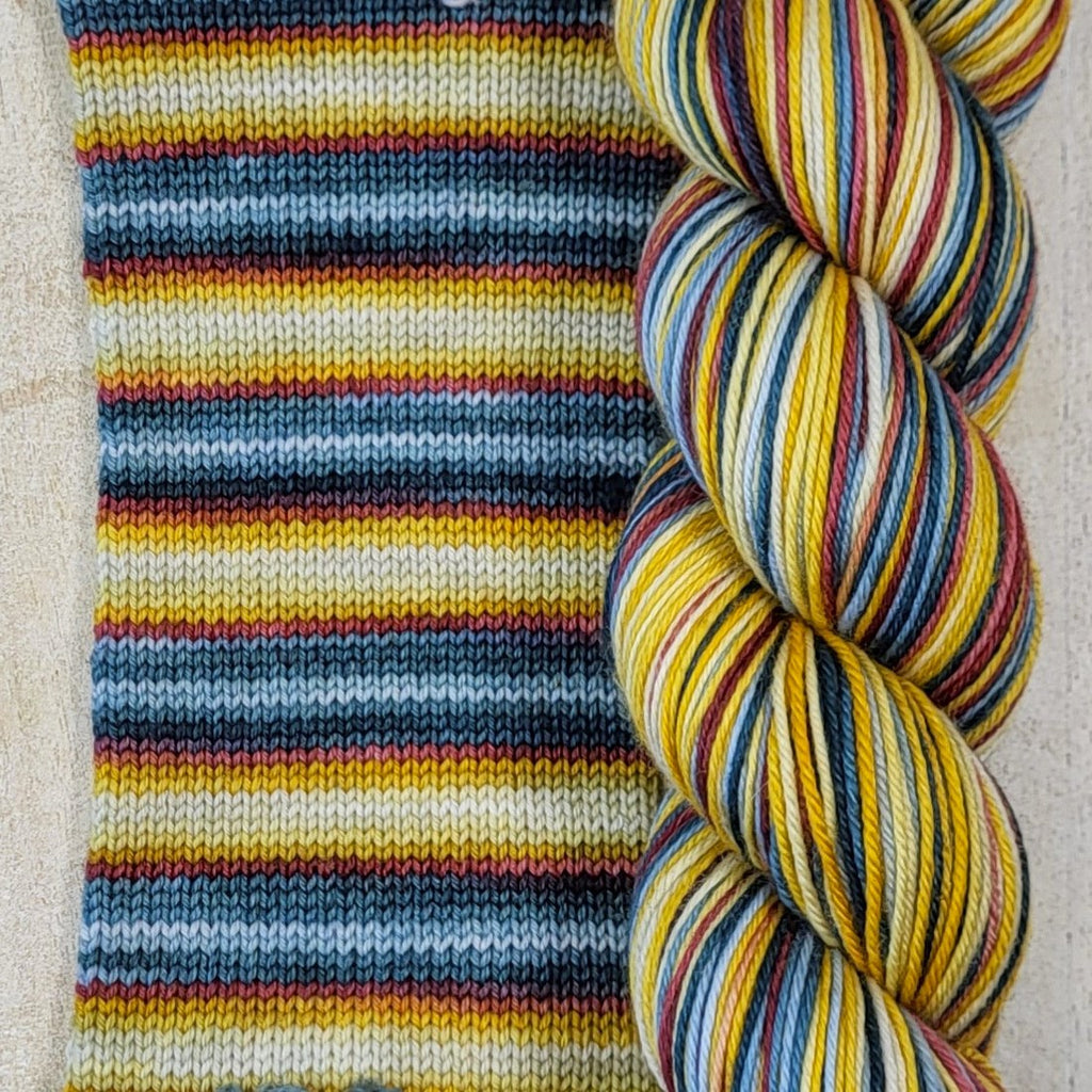 Hand-dyed yarn BIS-SOCK GROOVY