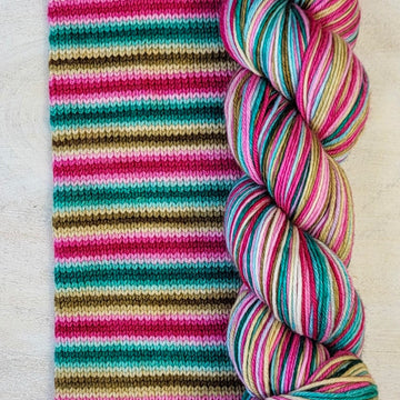 Self-Striping Sock Yarn - BIS-SOCK OPHELIA
