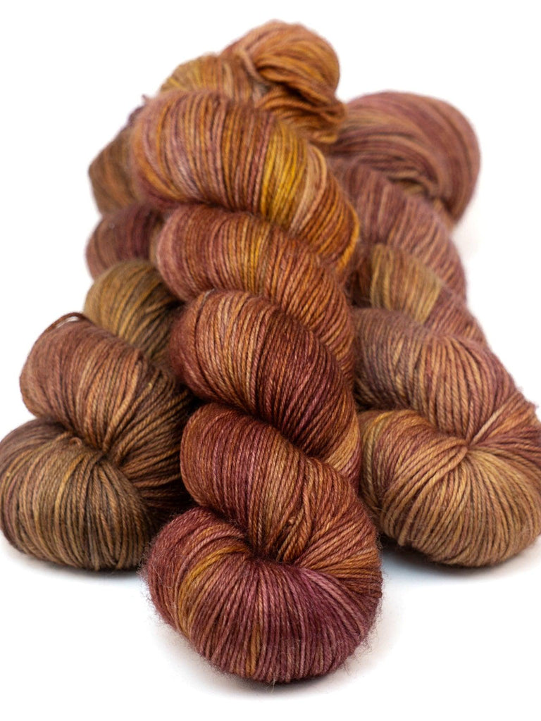 Hand-dyed Sock Yarn - BIS-SOCK RED TIGER