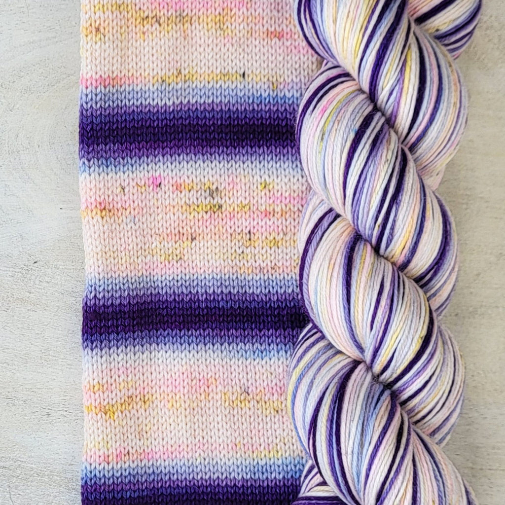 Hand-dyed yarns BIS-SOCK WISTERIA