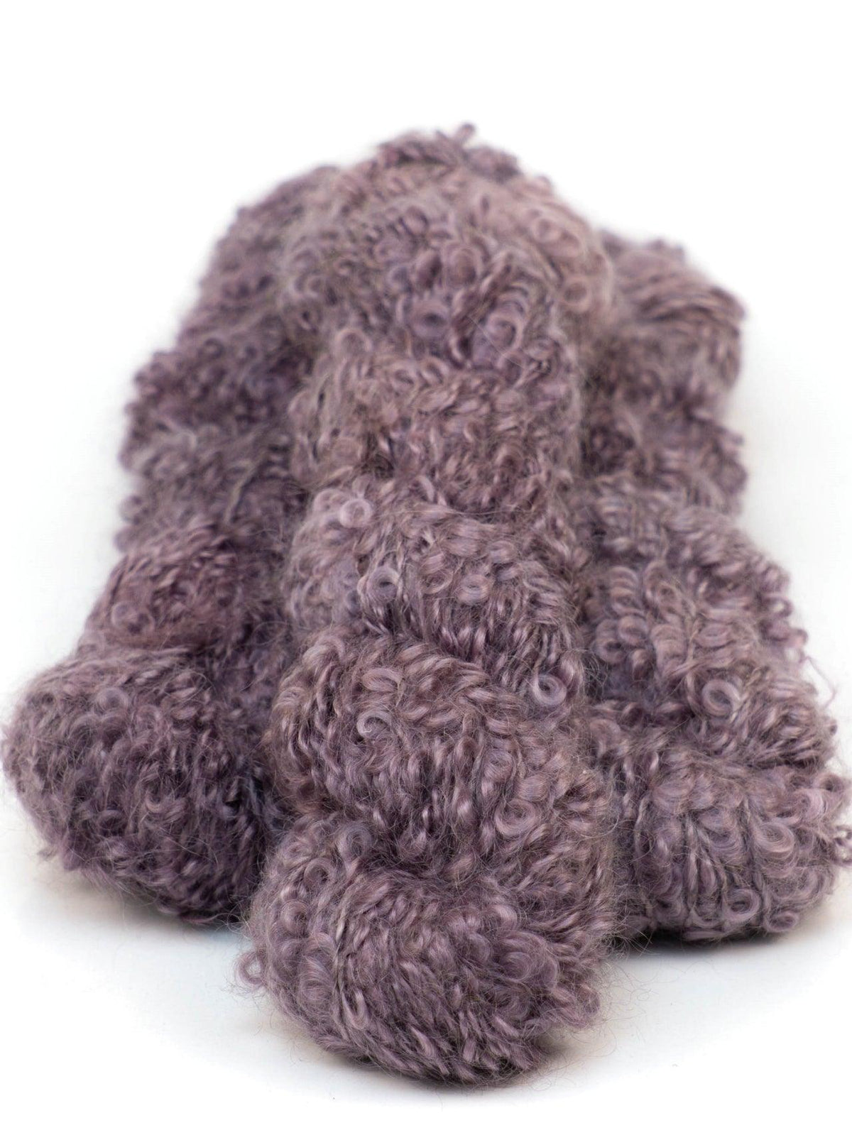 Loopy mohair yarn hand-dyed - BOUCLE MOHAIR MARIE ANTOINETTE