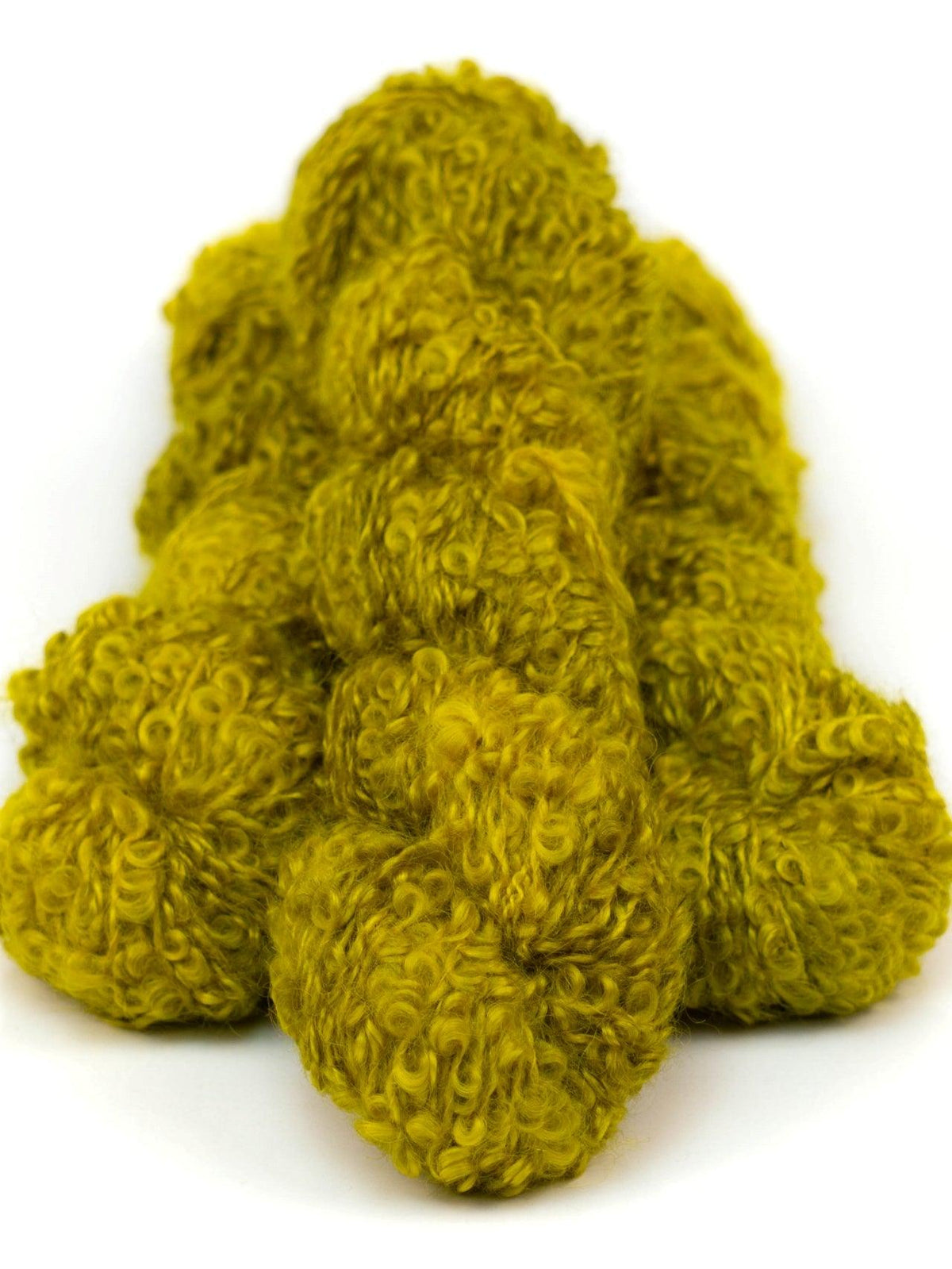 Loopy mohair yarn hand-dyed - BOUCLE MOHAIR VAN GOGH