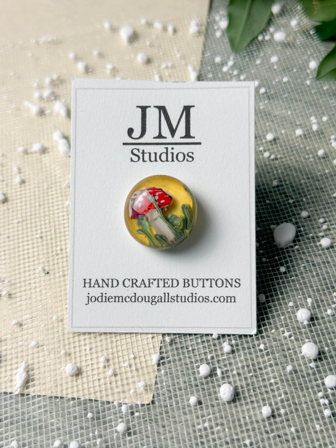 Hand Crafted Glass Buttons