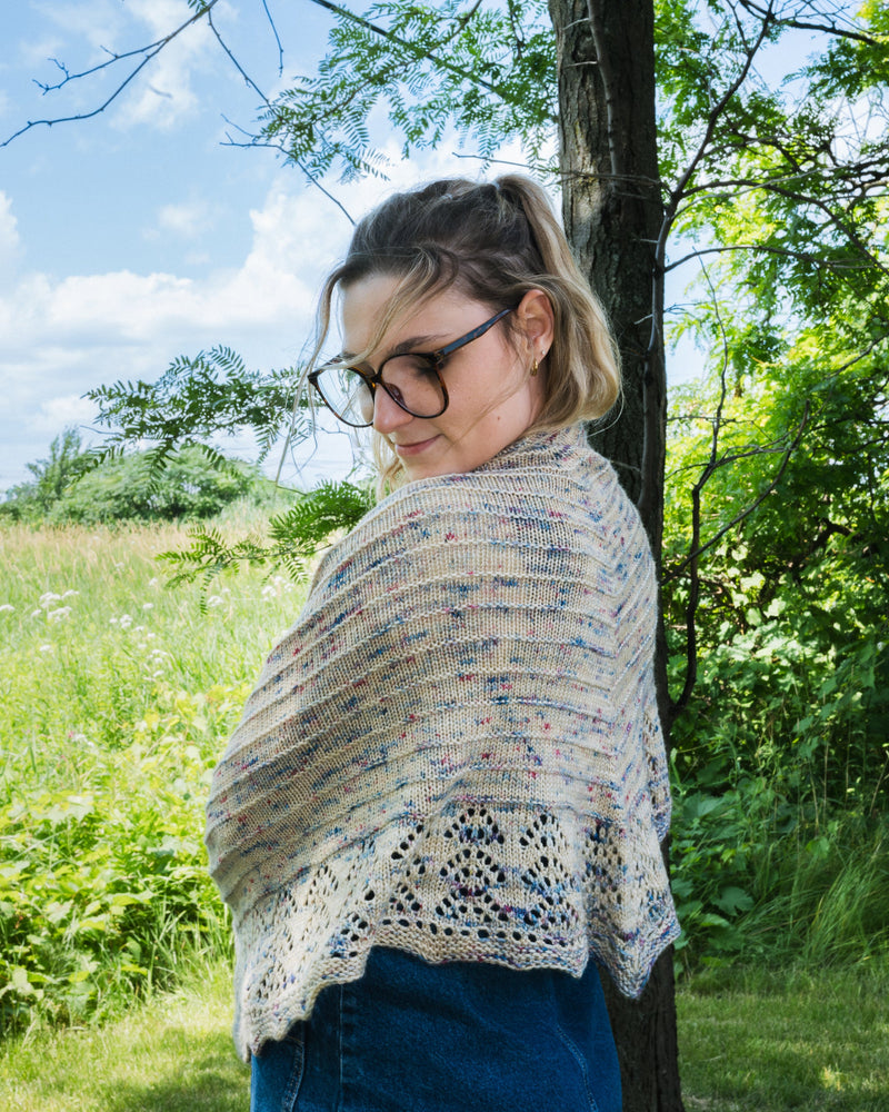 Bare Trees Shawl - Knitting Kit