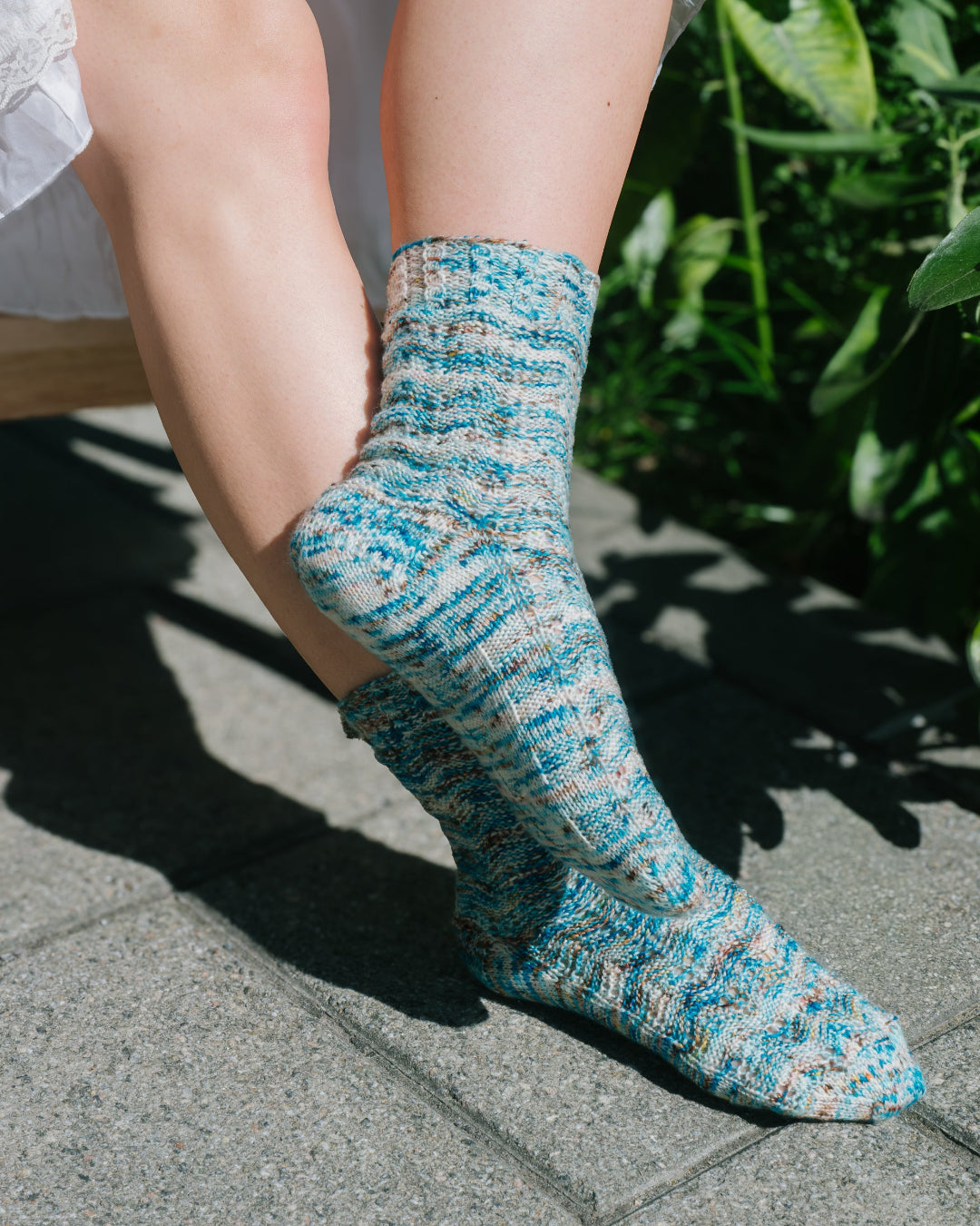 Bord de Mer Socks | Knitting pattern and Optional kit