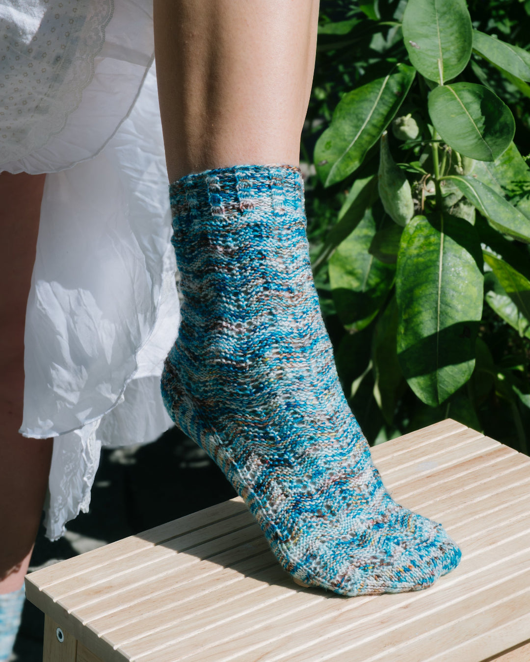Bord de Mer Socks | Knitting pattern and Optional kit
