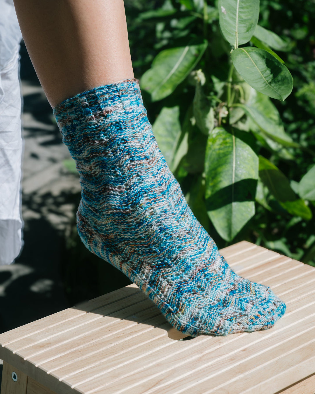 Bord de Mer Socks | Knitting pattern and Optional kit