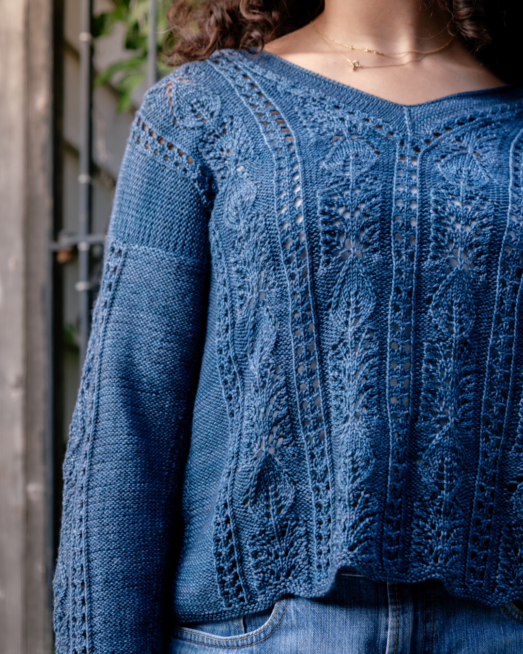 Samantha Pullover | Knitting pattern and Optional kits