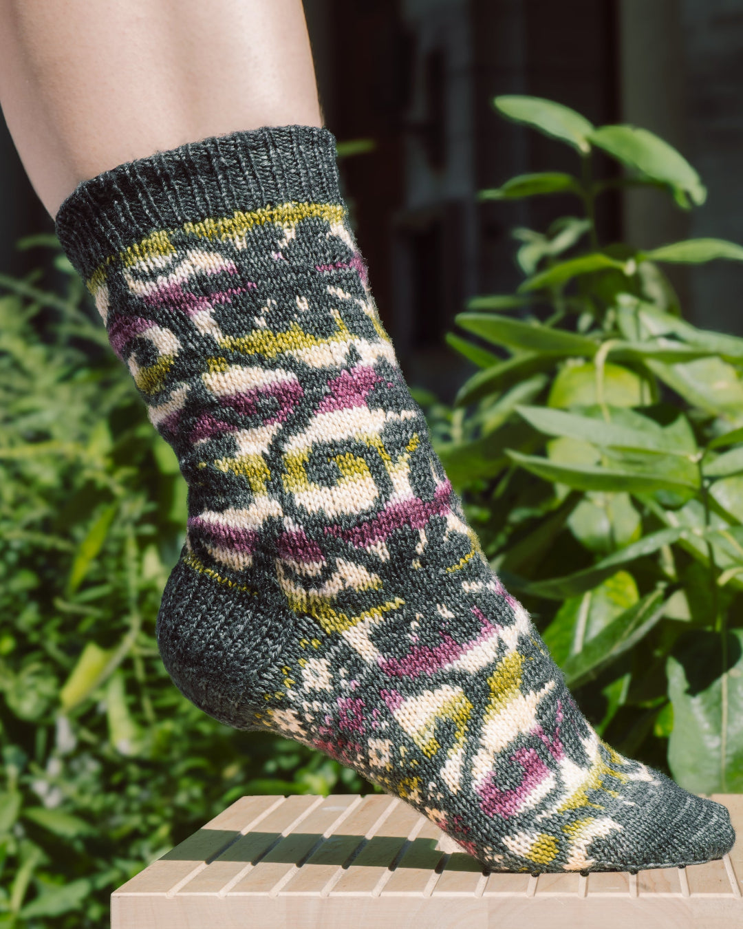 Botanical Vines Socks - Knitting pattern and Optional kit