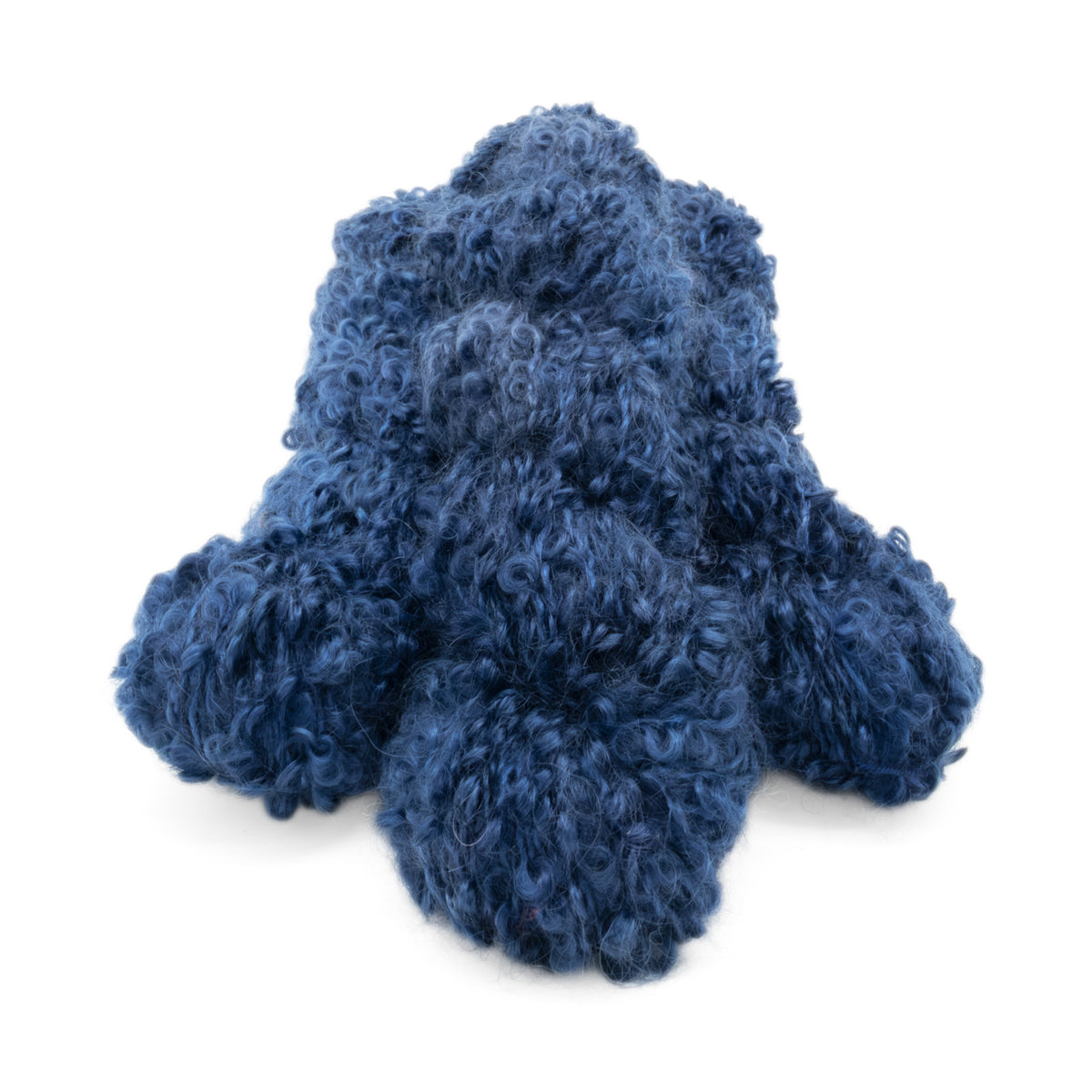 BOUCLE MOHAIR COBALT